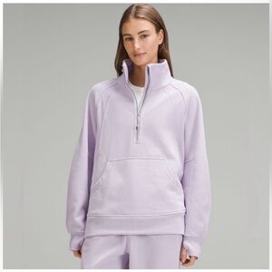 Lululemon Scuba Oversized Funnel Neck Half zip. Long